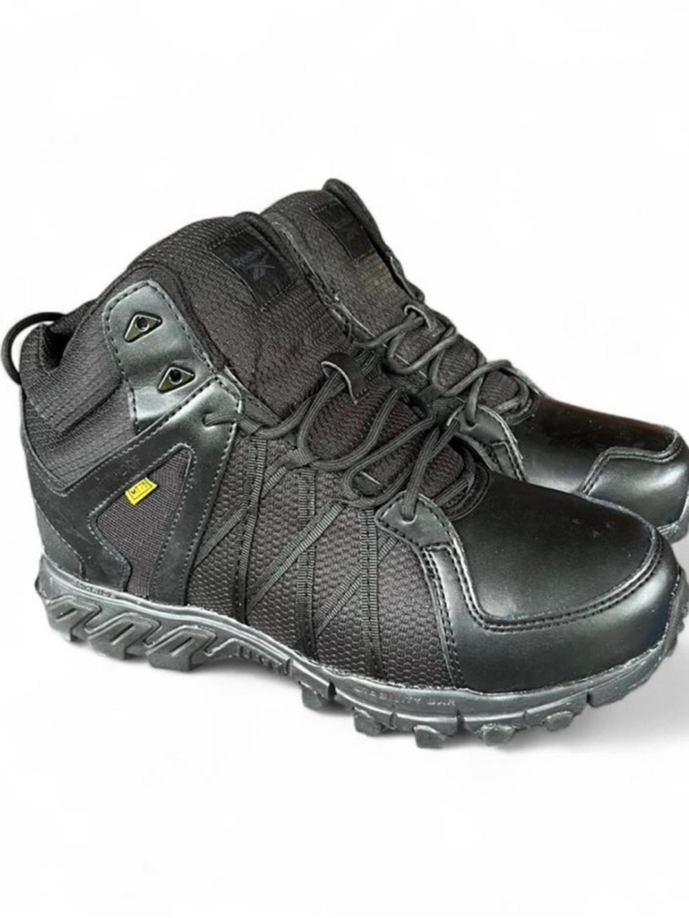 Reebok Black Trailgrip Waterproof Alloy Work Boots Size 9